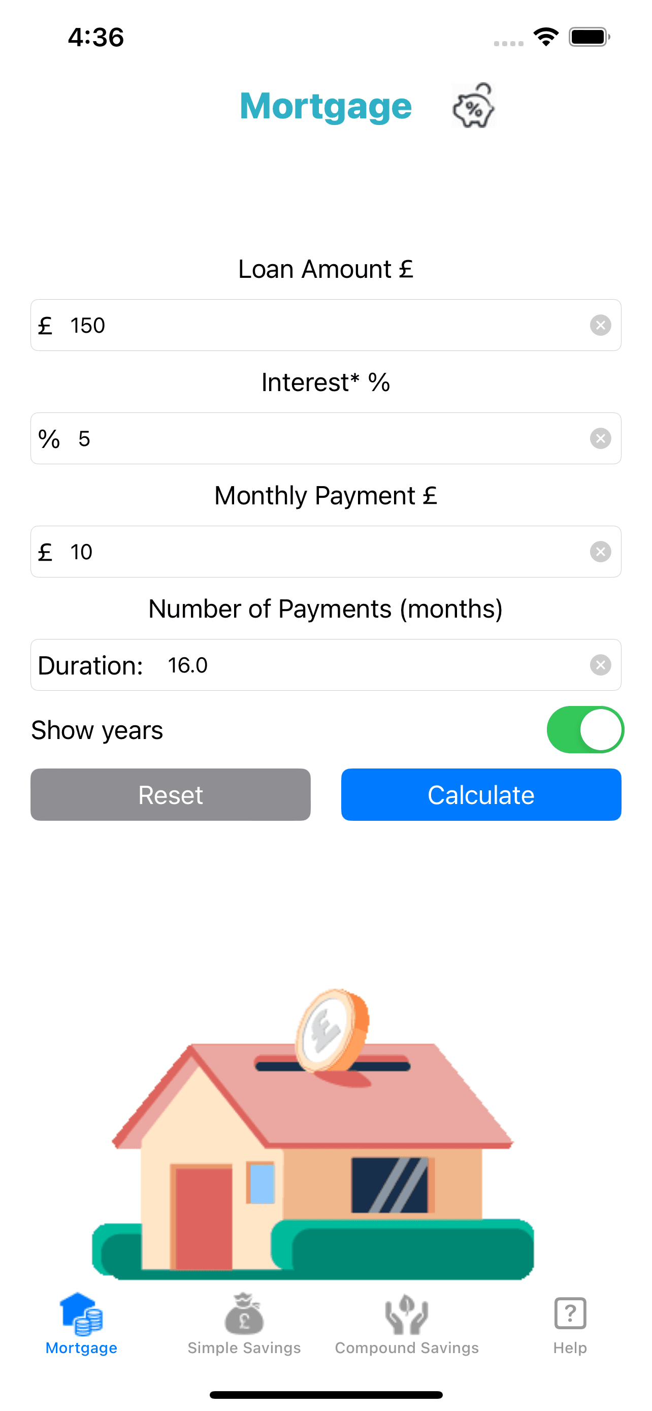 iOS Financial Calculator